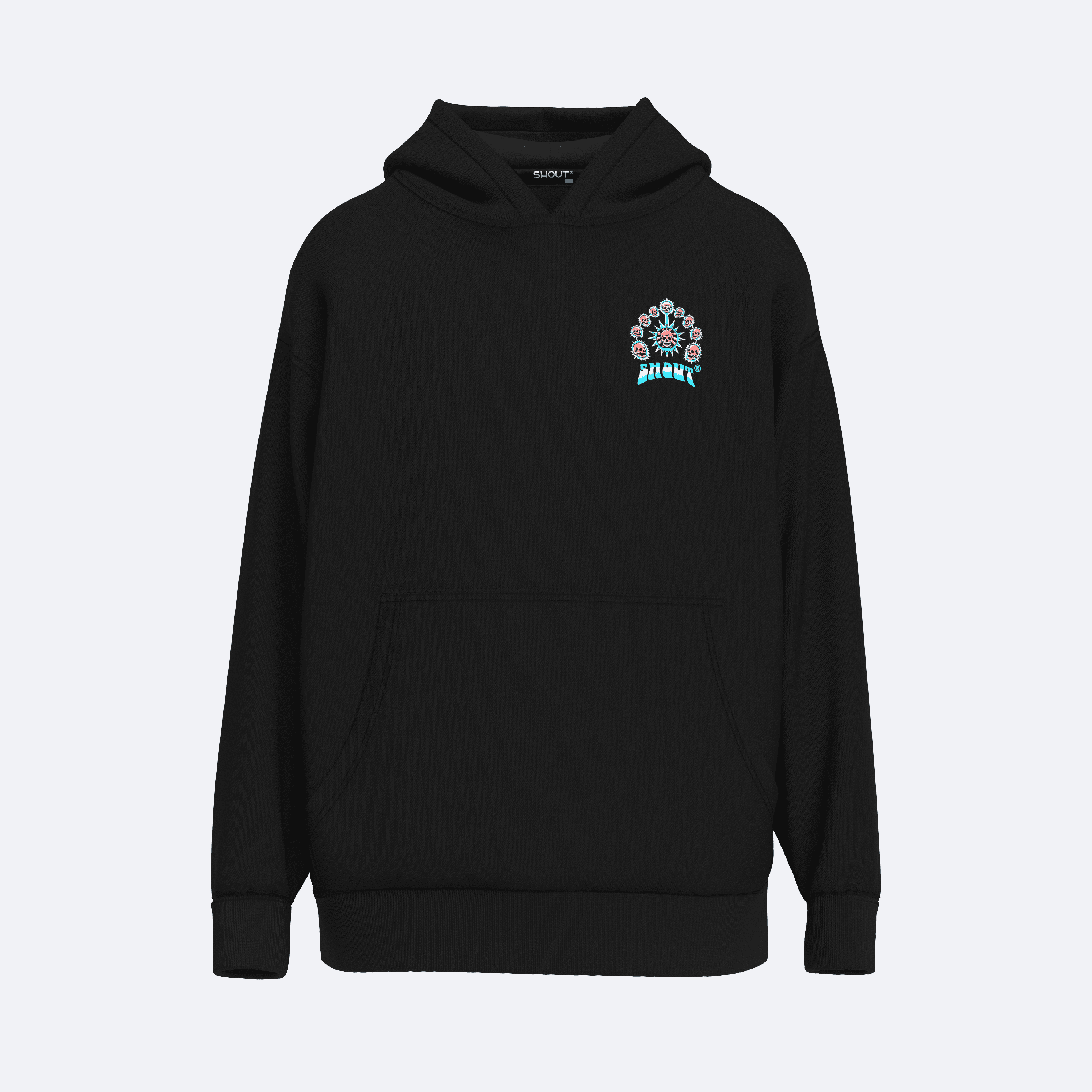 Shout All Shall Perish Oversize Unisex Hoodie